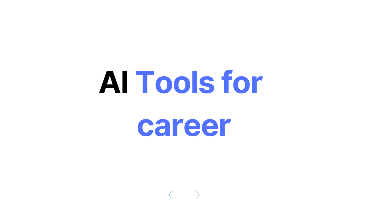 7 best AI tools for career