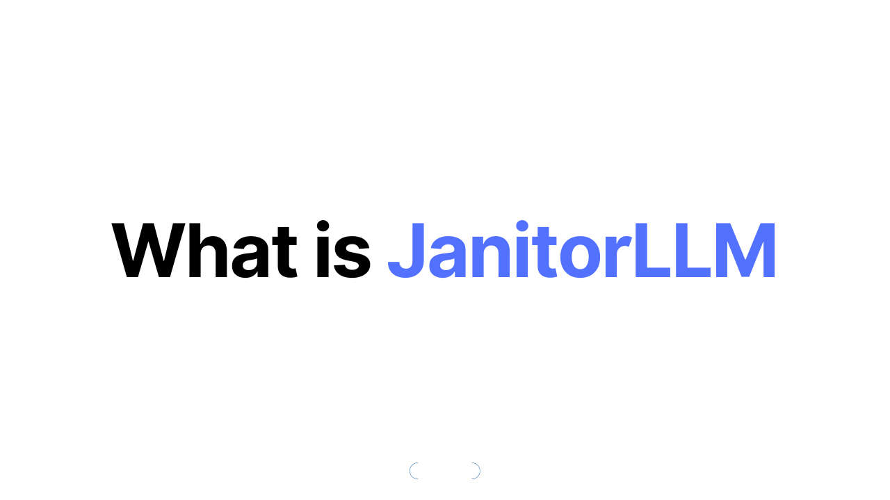 What is JanitorLLM : The Free Version LLM of Janitor AI